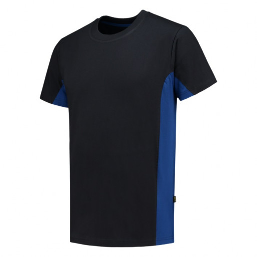 T-shirt Bi-Color zwart blauw.jpg1
