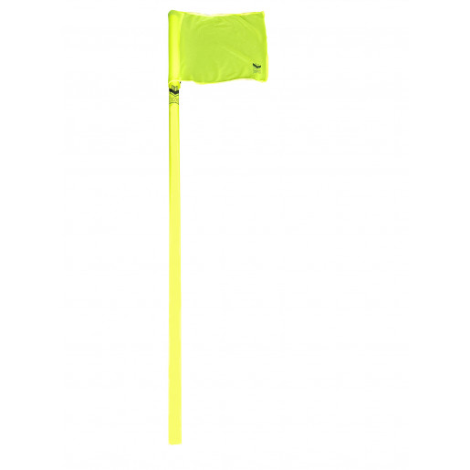 hoekvlagstokken goedkoop kwd met gele vlag met bodemkoker.jpg1