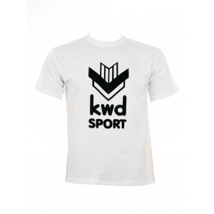 KWD T-shirt met groot KWD logo