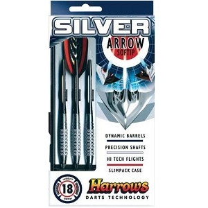 Harrows set pijlen Silver Arrows